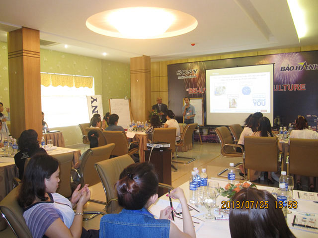 Be-live Our Service Culture - Sony (ngày 25 & 26-07-2013)